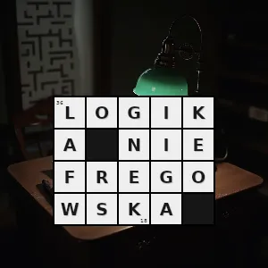 Hasło krzyżówkowe jest rachunkiem logicznym który różni się od klasycznych fregowskich rachunków logicznych tym że zdania nie są w nim nazwami przedmiotów logicznych prawdy lub fałszu lecz są nazwami sytuacji - logika niefregowska – rozwiązanie, synonimy, podpowiedzi i definicje krzyżówkowe